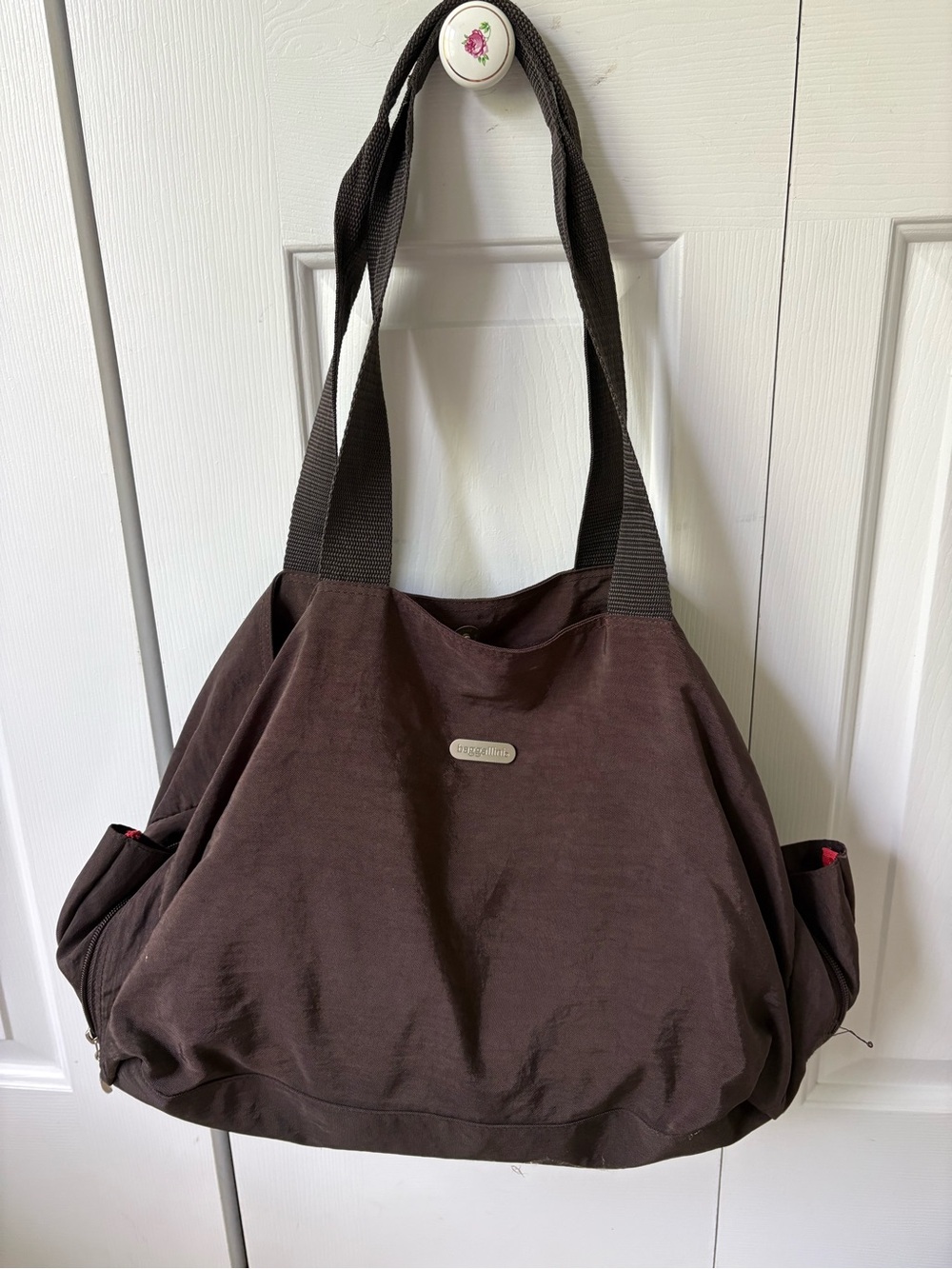Brown Y2K Overnight/Diaper bag